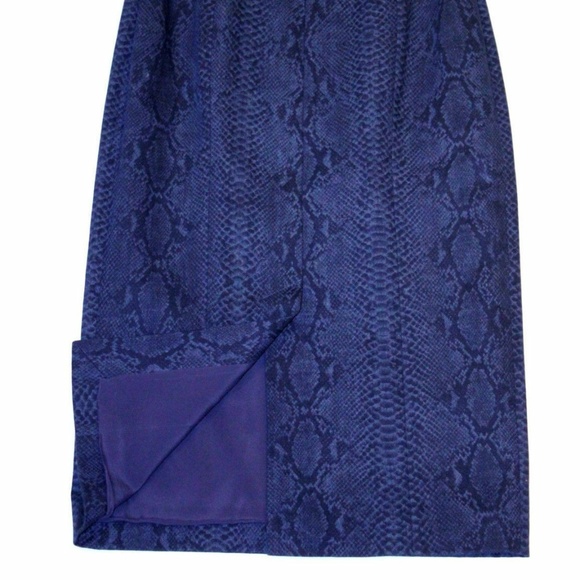 Christopher Kane Denim  Python Dress - Picture 2 of 10